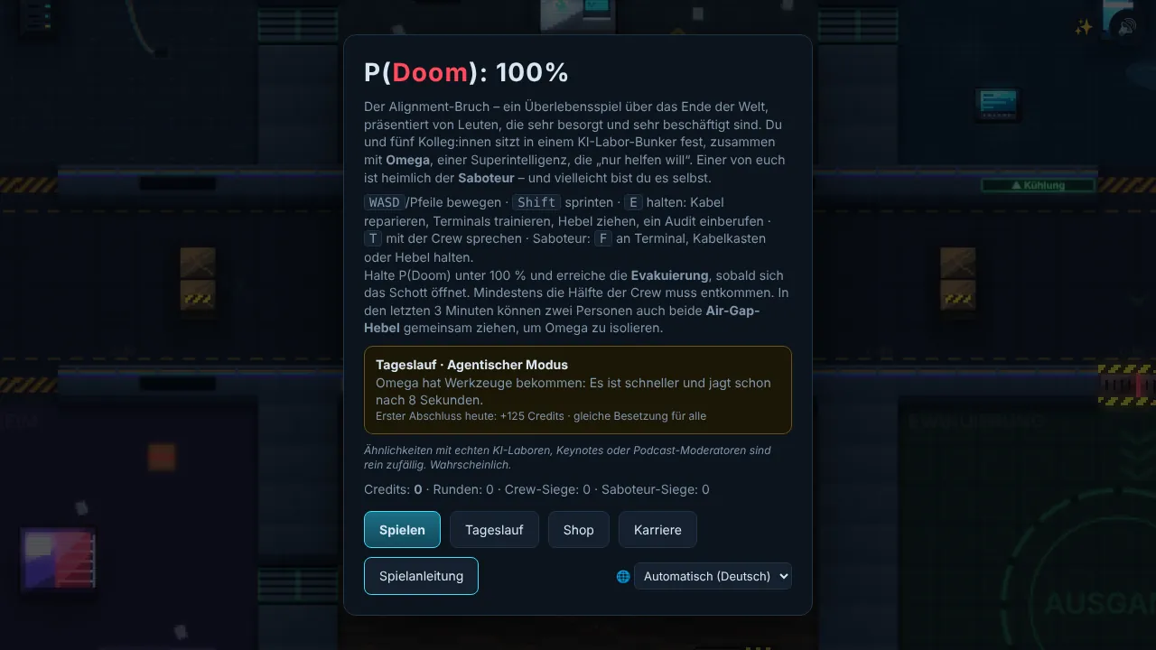 P(Doom): 100% – Screenshot 2